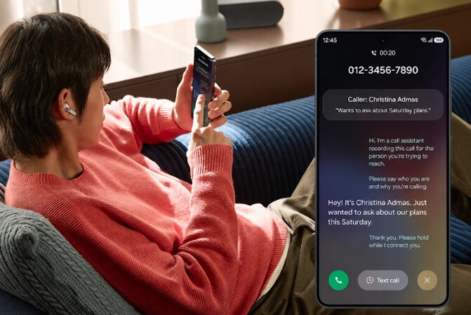 Call screening, samsung